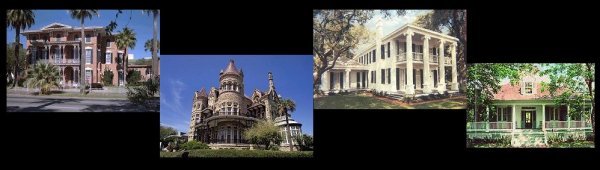Historic Home Tours
Ashton Villa, Bishop's Palace, The Menard Home, 
The Williams Home, and Moody Mansion Museum